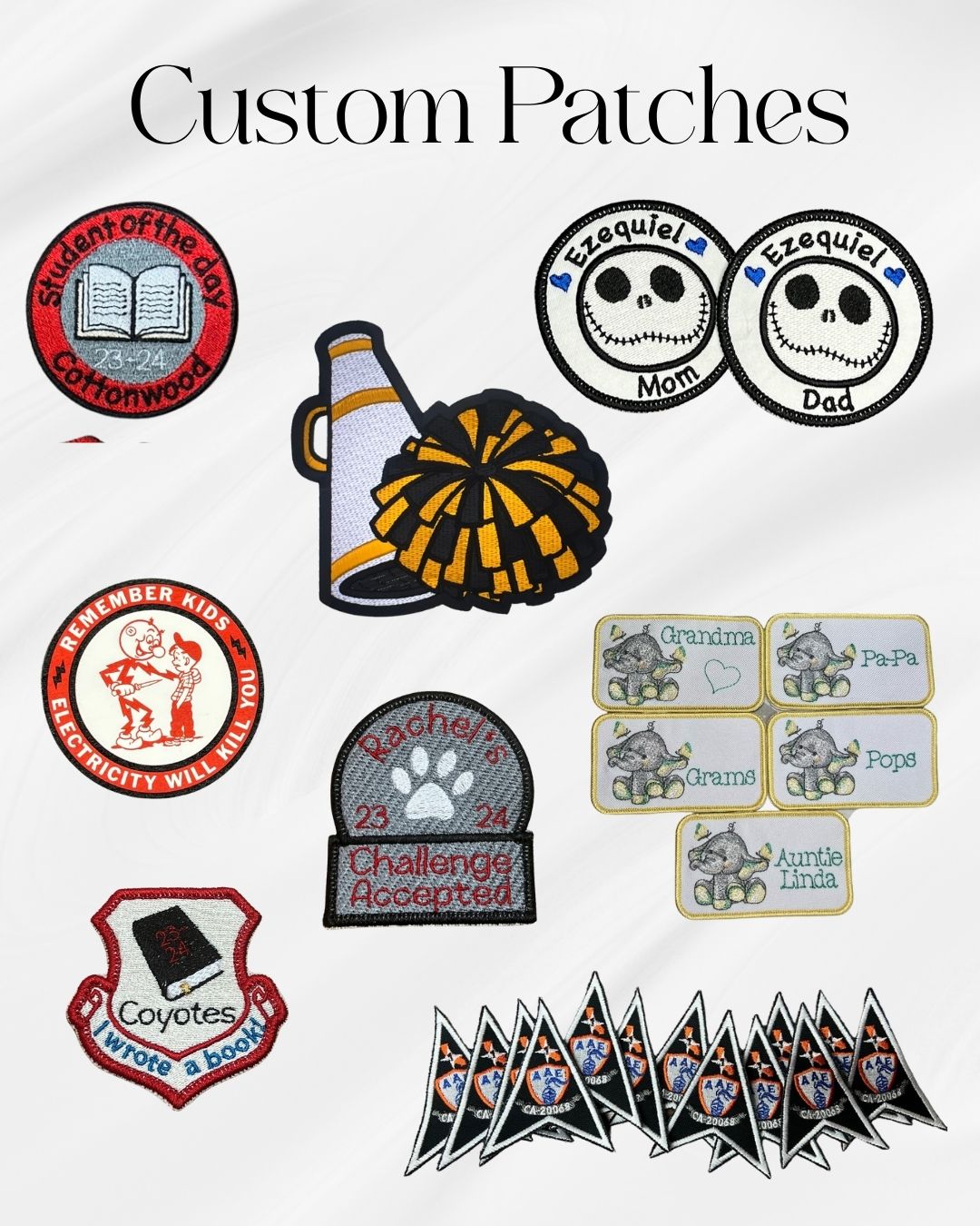 Cumstom Patches