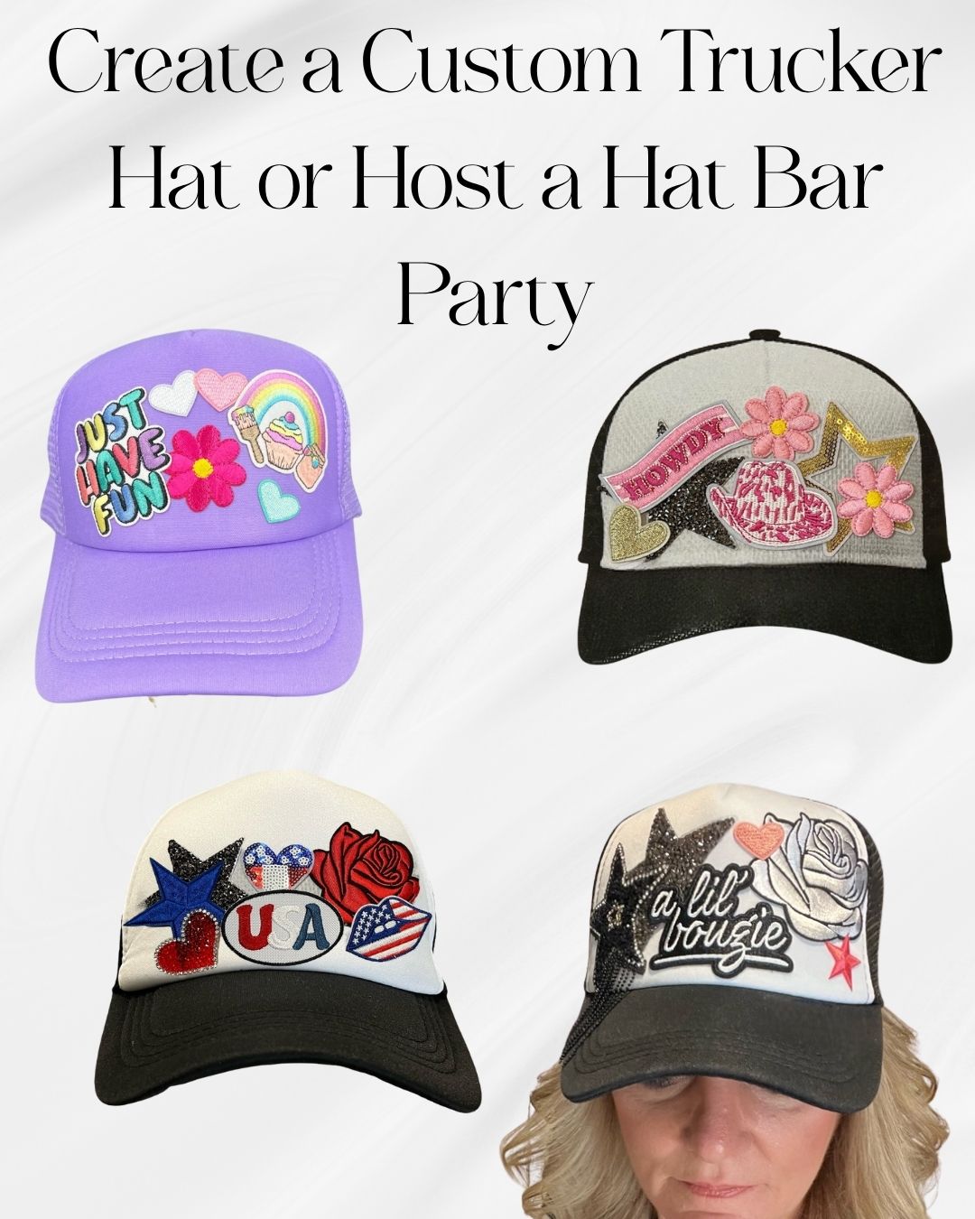 Customize Trucker Hats/Hat Bars