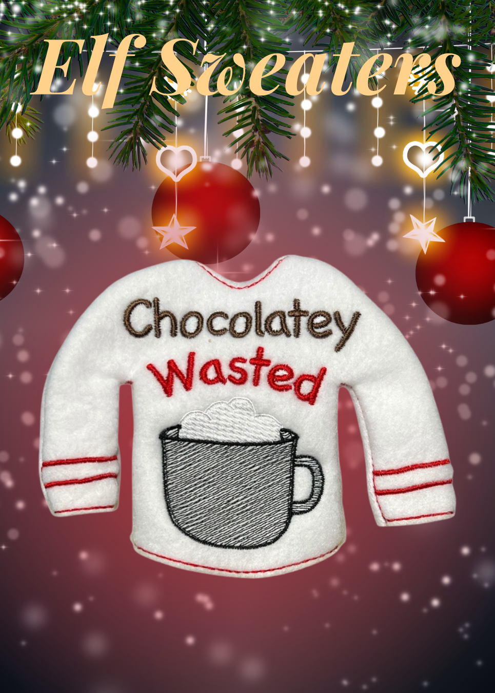 Elf Shirt/Dress- Chocolately Wasted
