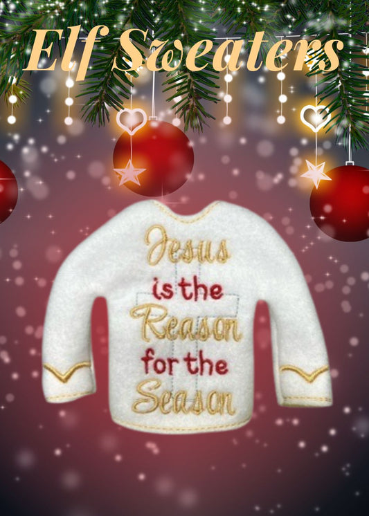 Elf Shirt/Dress- Jesus is the Reason