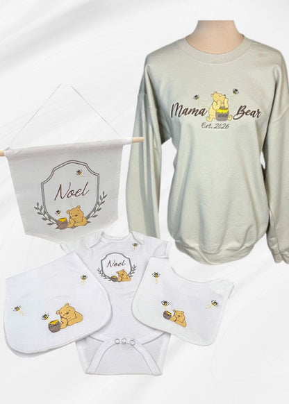 Pooh Bear Baby Gift set