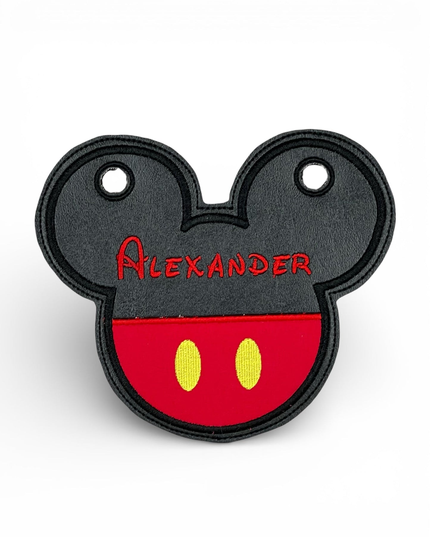 Boy Mouse Stroller / Name Tag