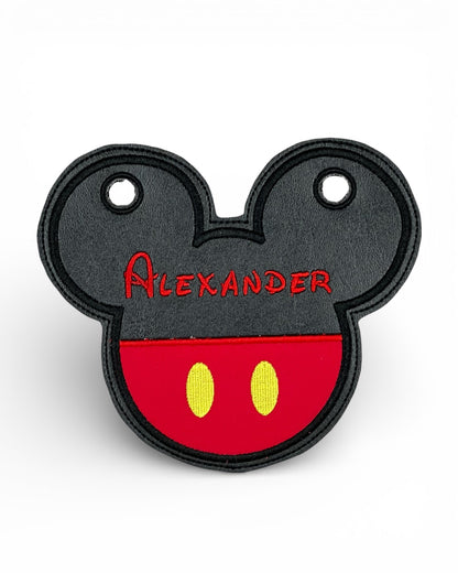 Boy Mouse Stroller / Name Tag
