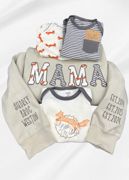 MAMA Keepsake Sweatshirt - Customized