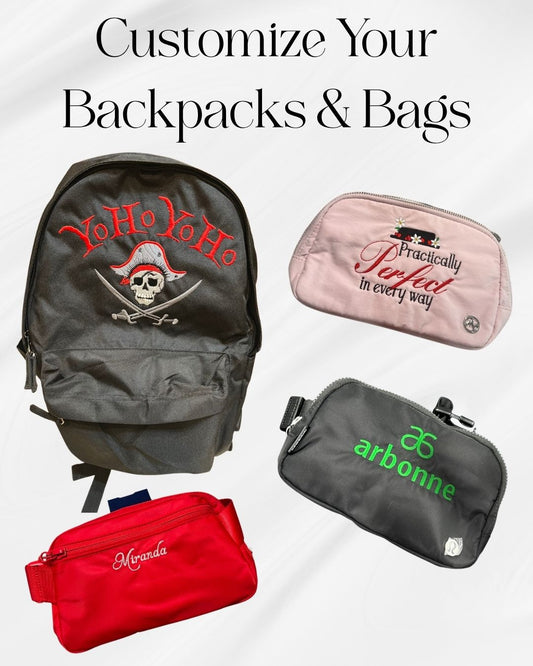Customize Backpacks & Bags