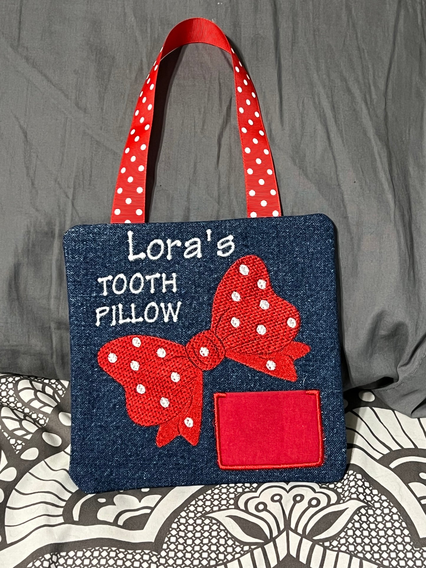 Bow Tooth Pillow 1