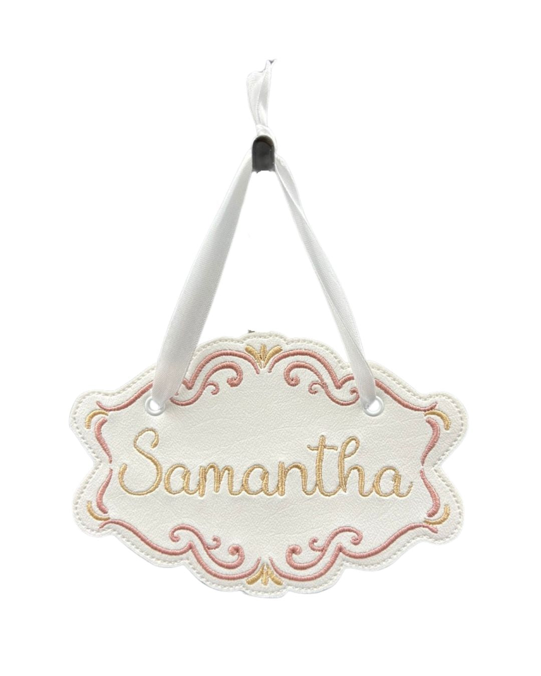 Name Tag Soon Rose & Gold