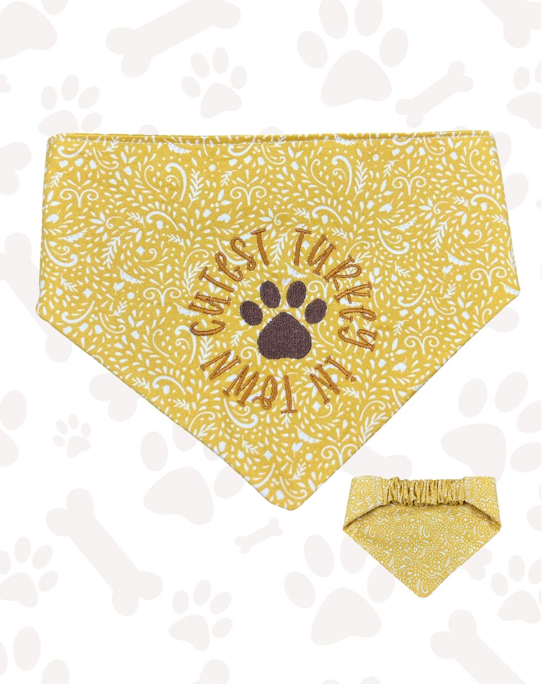 Cutest Turkey - Dog bandana