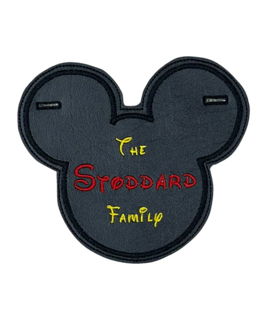 Boy Mouse Family Stroller / Name Tag