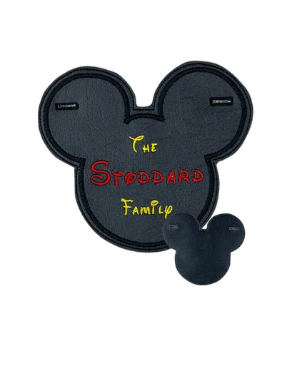 Boy Mouse Family Stroller / Name Tag