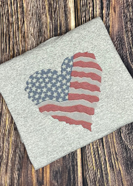 Patriotic Heart T-Shirt