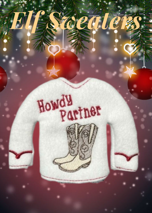 Elf Shirt/Dress __ Howdy Partner