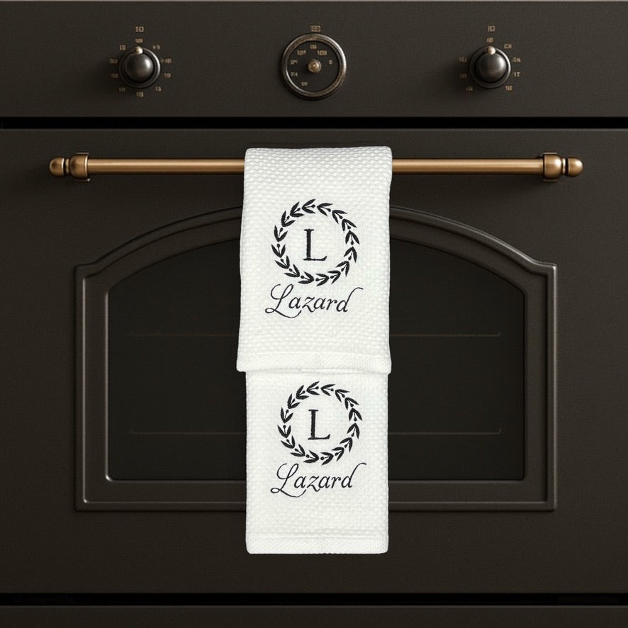 Custom Monogram Towels 2