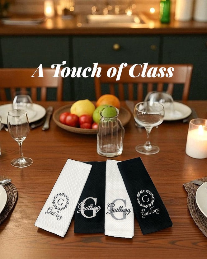 Custom Monogram Towels 2