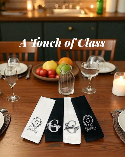 Custom Monogram Towels 2