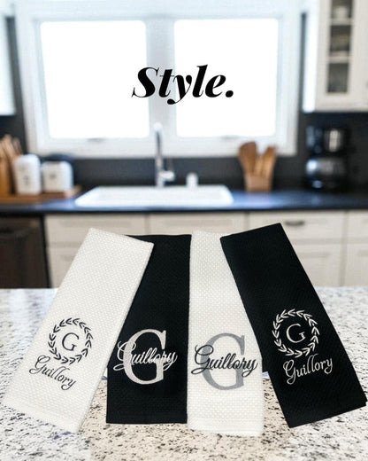 Custom Monogram Towels 2