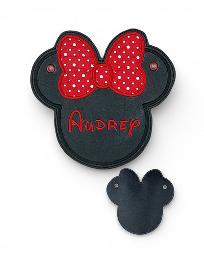 Girl Mouse Stroller / Name Tag