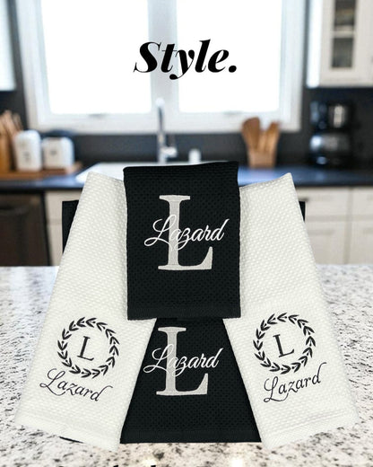 Custom Monogram Towels 2