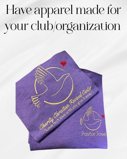 Customize Club/Organization Apparel