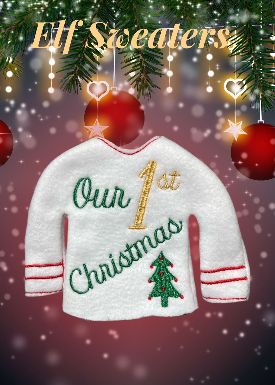 Elf Shirt/Dress __ 1st Christmas