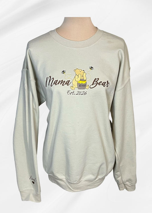 Mama (Pooh) Bear- Sweatshirt only