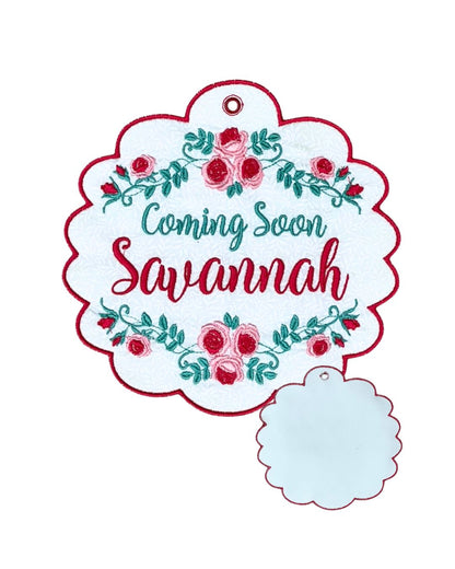 Welcome Home/Coming Soon Floral