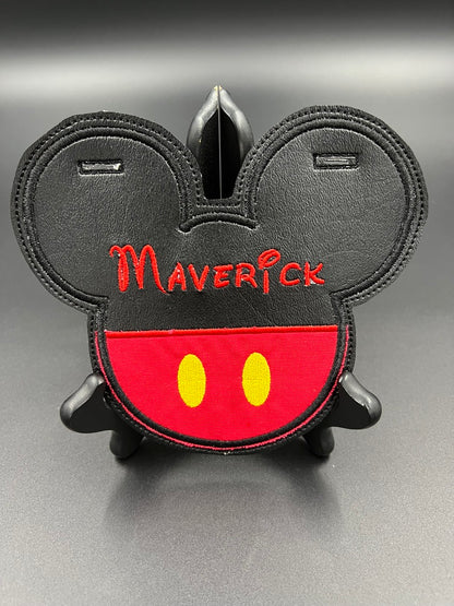 Boy Mouse Stroller / Name Tag