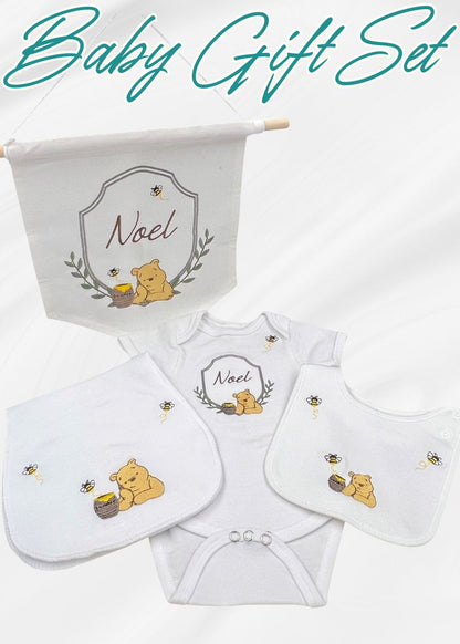 Pooh Bear Baby Gift set