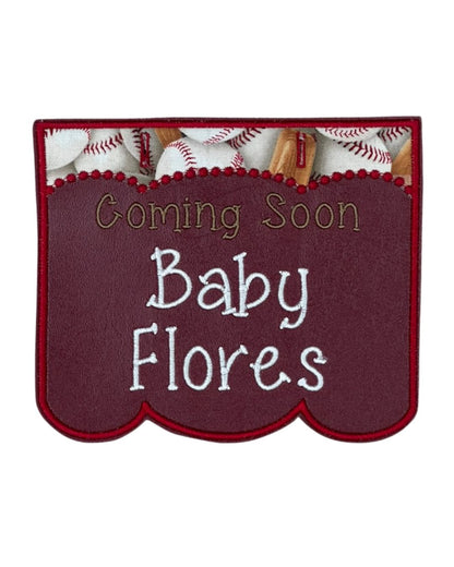 Coming Soon Baseball Banner