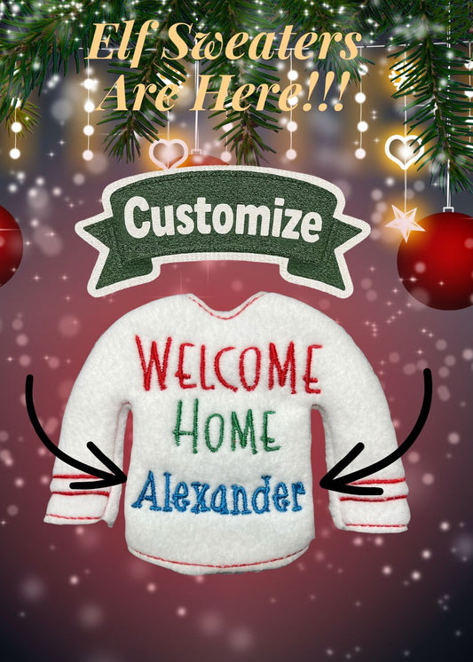 Elf Shirt/Dress __ Welcome Home