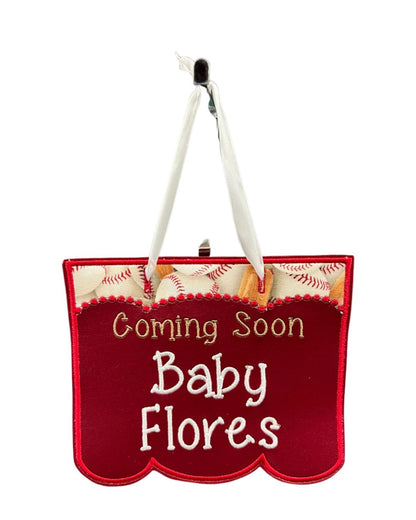 Coming Soon Baseball Banner