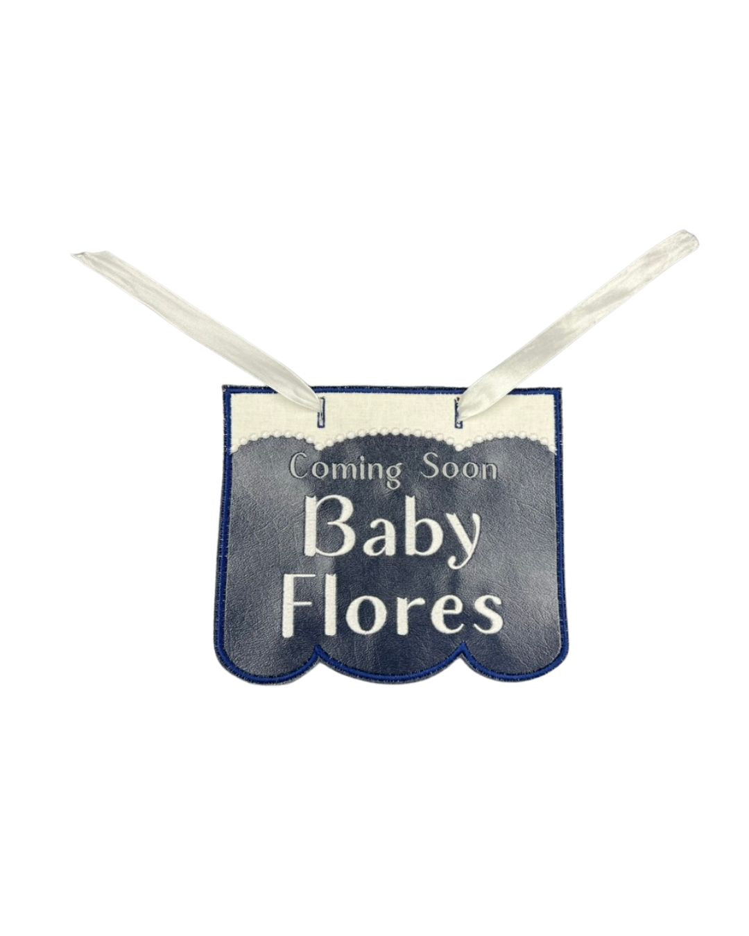 Coming Soon Blue and White