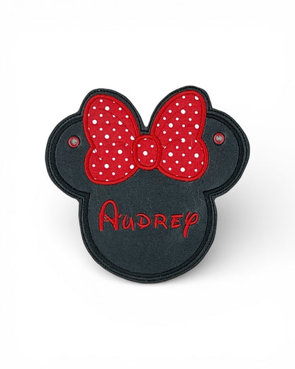 Girl Mouse Stroller / Name Tag