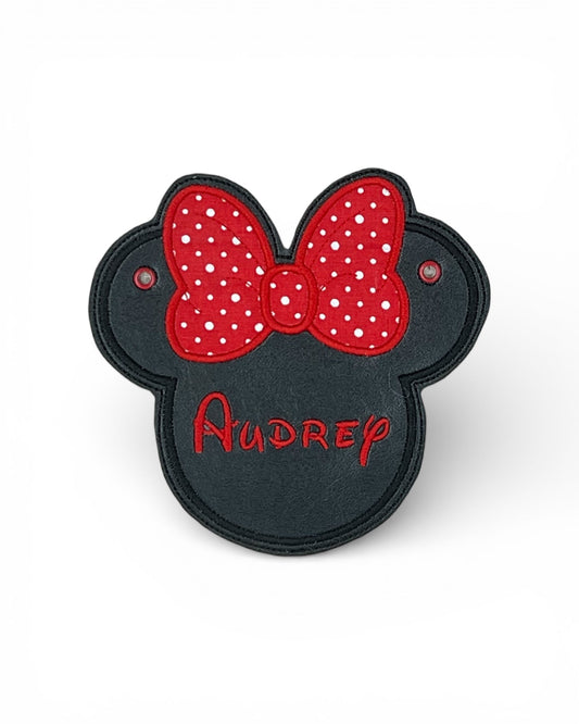 Girl Mouse Stroller / Name Tag