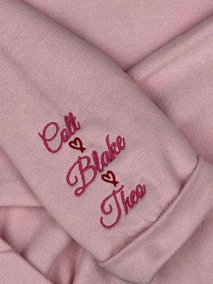 CUSTOM <3 Collar Sweatshrit