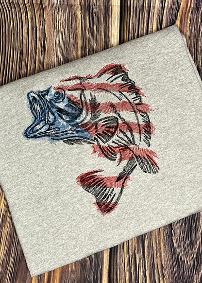 Patriotic Fish T-Shirt