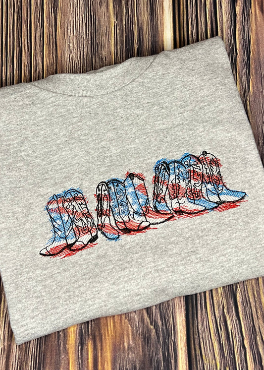 Patriotic Boots T-Shirt