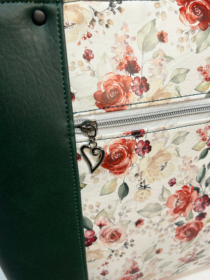 Roses Padded Tote Bag