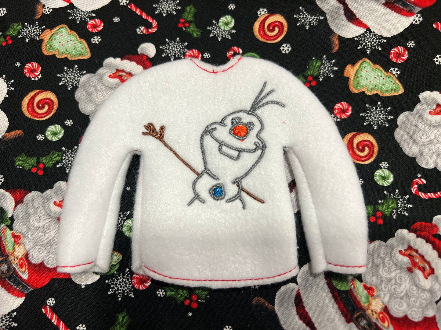 Waving Snowman -Elf Shirt/Dress