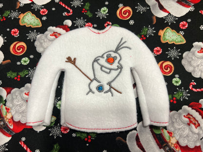 Waving Snowman -Elf Shirt/Dress