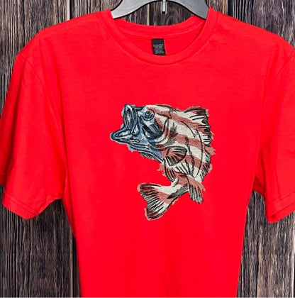 Patriotic Fish T-Shirt