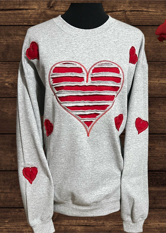 Vintage Heart Sweatshirt