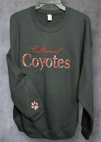 OHHS Floral Font Sweatshirt