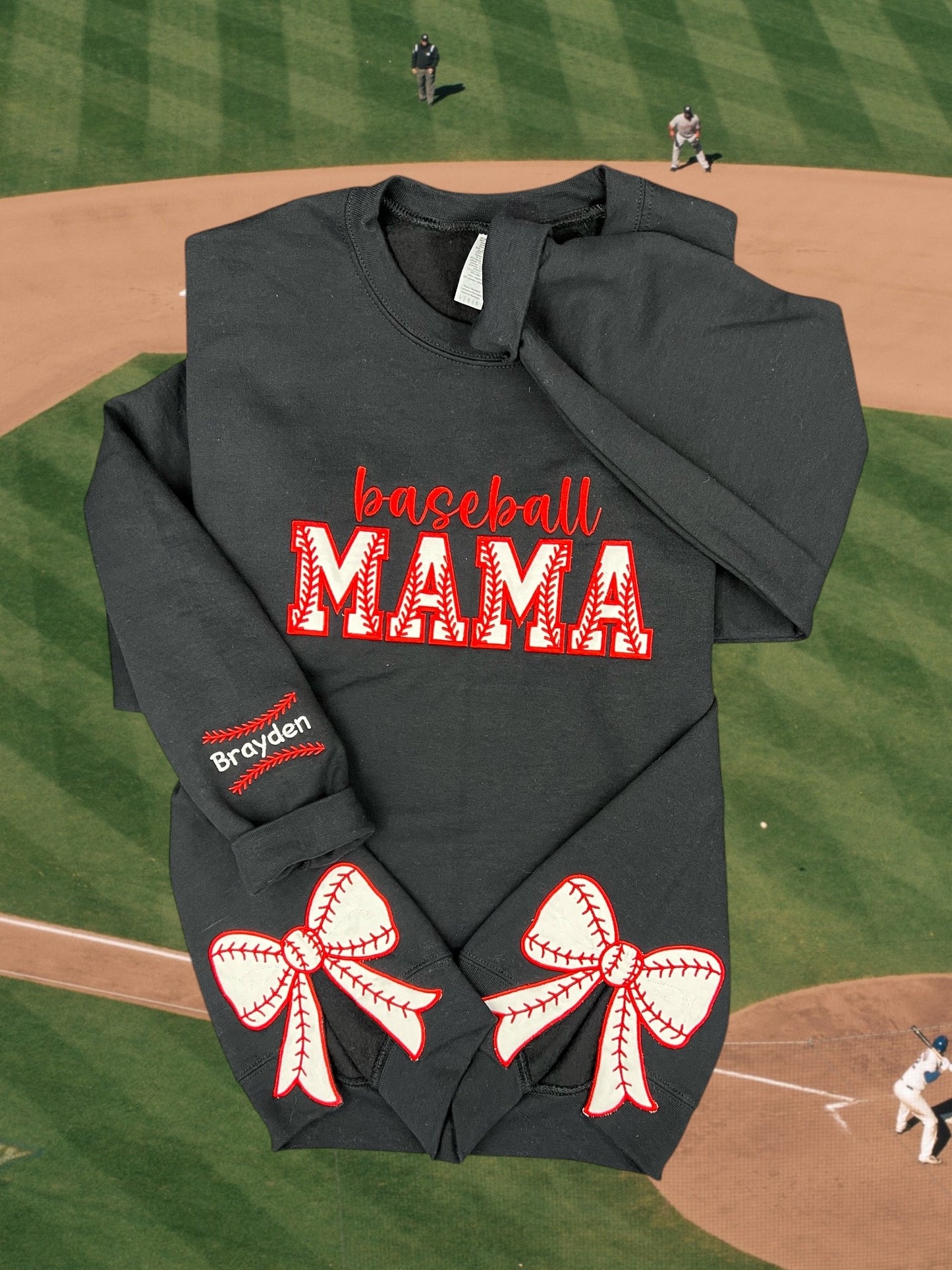 Baseball MAMA w Sleeve