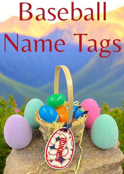 Baseball Basket Tags 2