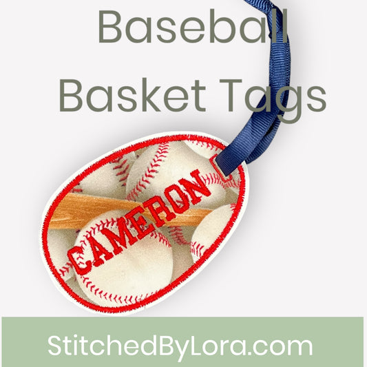 Baseball Basket Tags 1