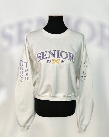 SENIOR Sweatshirt - CROPPED Length