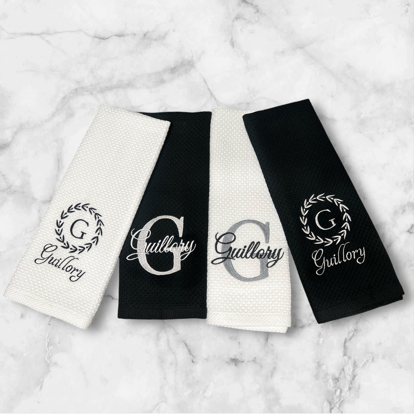 Custom Monogram Towels 2