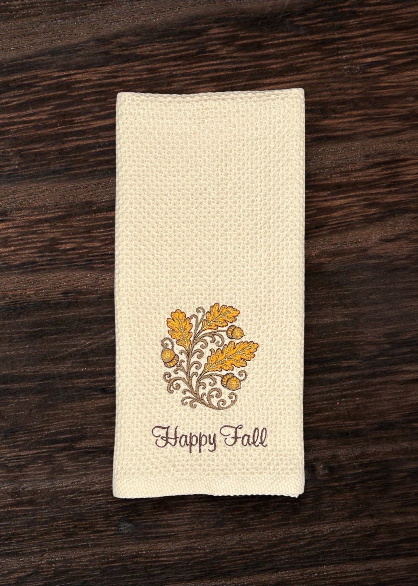 Fall Acorns Towel
